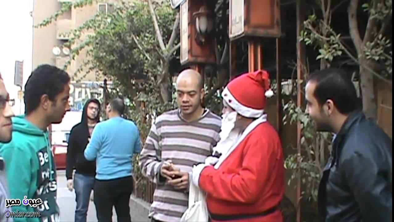 بابا نويل فى الشارع المصري