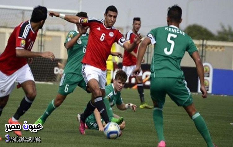 مباراة منتخب مصر ونيجيريا بتصفيات الامم الافريقية
